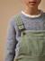 Salopette en velours côtelé fille Vert pastel 3 - vertbaudet enfant 
