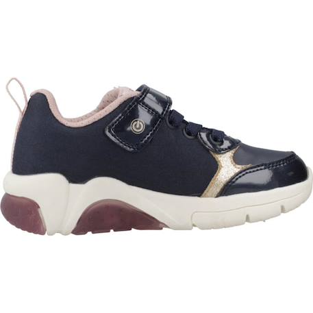 Baskets enfant fille Bleu c4256+Rose c8w2u 1 - vertbaudet enfant 
