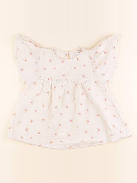 Blouse - 7 ans Beige 1 - vertbaudet enfant 