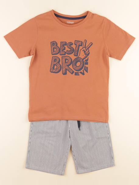 Ensemble - 8 ans Bleu, orange 1 - vertbaudet enfant 