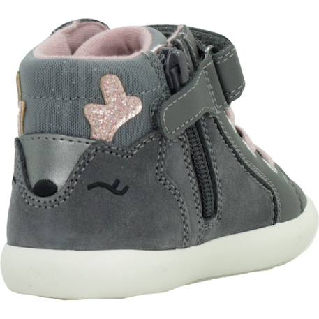 Baskets bébé fille Gris c9002 3 - vertbaudet enfant 