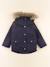 Manteau doublure amovible - 7 ans Bleu 1 - vertbaudet enfant 