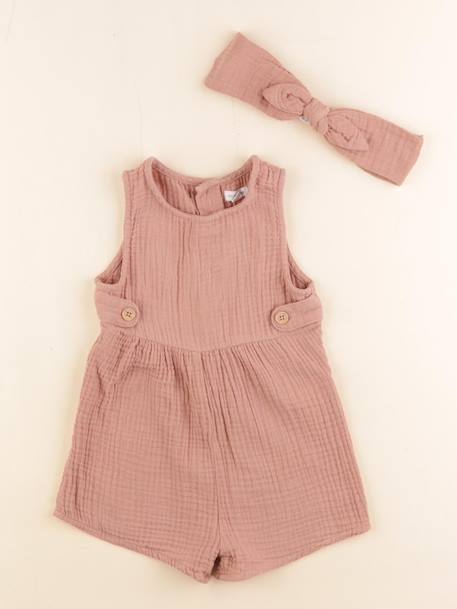 Combinaison - 24 mois Rose 1 - vertbaudet enfant 