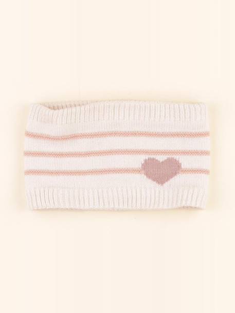 Tour de cou - 2/3 ans Beige, rose 1 - vertbaudet enfant 