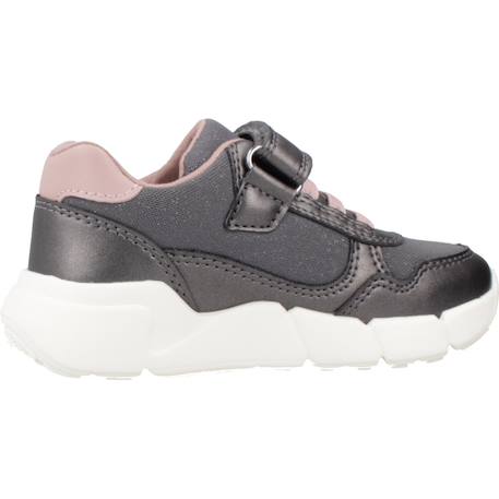 Baskets bébé fille Gris c9f8w+Rose c8217 1 - vertbaudet enfant 