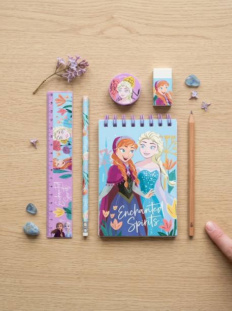 Set de papeterie la reine des neiges 5 pièces Lilas 1 - vertbaudet enfant 