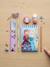 Set de papeterie la reine des neiges 5 pièces Lilas 1 - vertbaudet enfant 