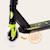 Trottinette acrobatique whizz avec guidon large et roulements abec-9 Black carbon yellow+Green lime black 9 - vertbaudet enfant 