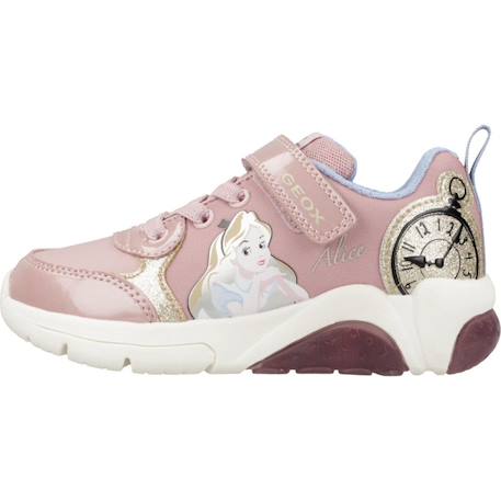 Baskets enfant fille Bleu c4256+Rose c8w2u 8 - vertbaudet enfant 