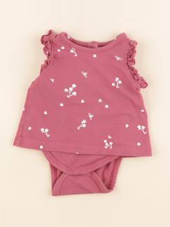 Seconde main-Fille-Body tee-shirt - 1 mois