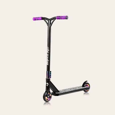 Trottinette acrobatique whizz jusqu’à 100 kg avec guidon large et roulements abec-9 Black carbon multicolor 2 - vertbaudet enfant 