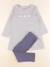 Pyjama coton - 4 ans Blanc, bleu 1 - vertbaudet enfant 