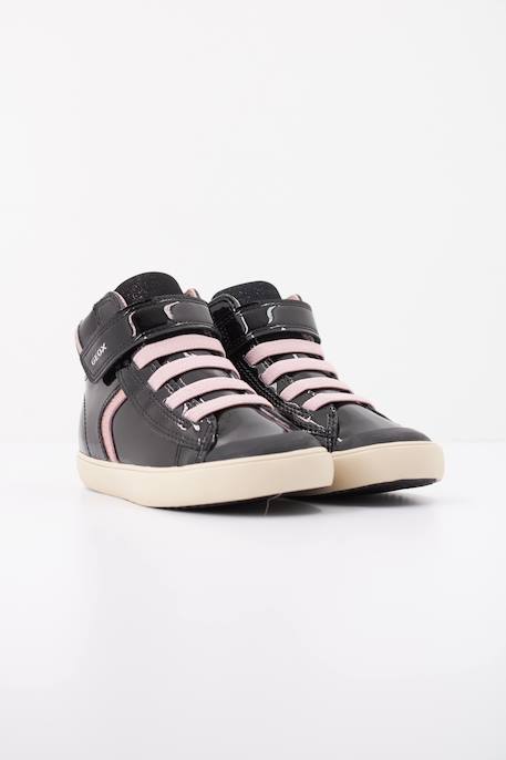 Baskets enfant fille en cuir Noir c9289 2 - vertbaudet enfant 