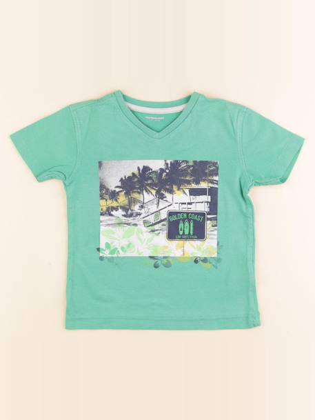 Tee-shirt - 3 ans Vert 1 - vertbaudet enfant 