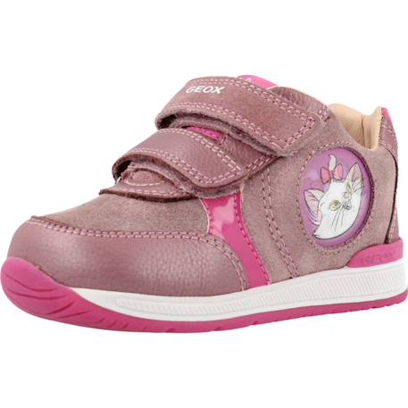 Derbies bébé fille en cuir Marron c1x2u+Rose c8j8n 10 - vertbaudet enfant 