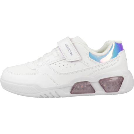 Baskets enfant fille Blanc c0761+Rose c8w1z 2 - vertbaudet enfant 