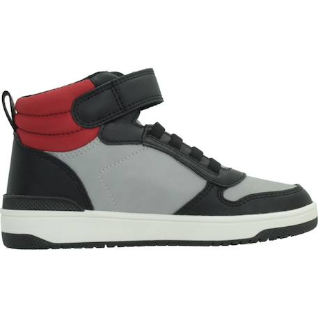 Bottines enfant garçon Blanc c0899+Gris c0043 10 - vertbaudet enfant 