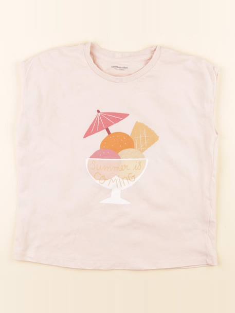 Tee-shirt - 6 ans Rose 1 - vertbaudet enfant 