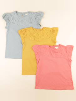 Seconde main-Fille-Lot de 3 tee-shirts - 10 ans