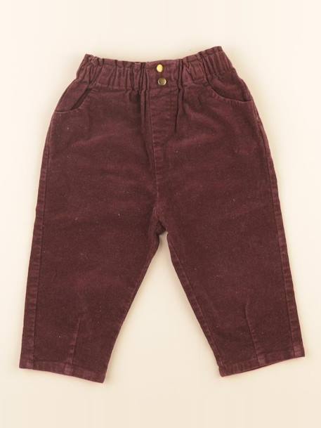 Pantalon - 18 mois Rouge 1 - vertbaudet enfant 