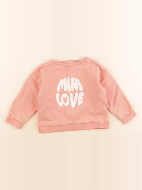 Sweat - 24 mois Rose 1 - vertbaudet enfant 