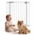 Barrière de sécurité bébé truus slim 75-105 cm à fixation par pression sans perçage Grey+White 1 - vertbaudet enfant 
