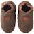 Chaussons bébé cuir souple Marron 2 - vertbaudet enfant 