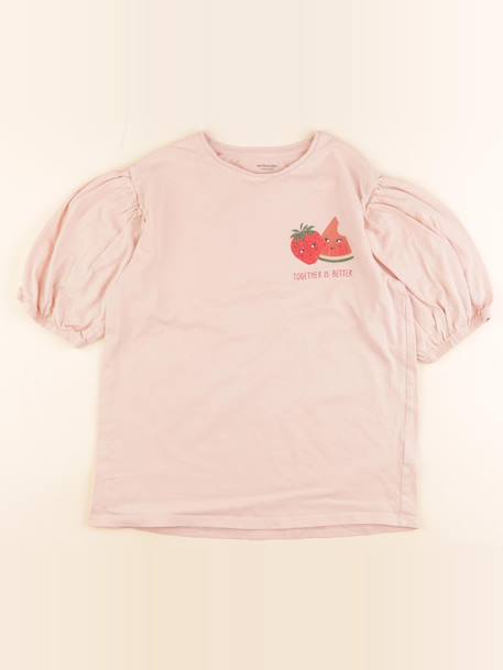 Tee-shirt - 14 ans Rose 1 - vertbaudet enfant 