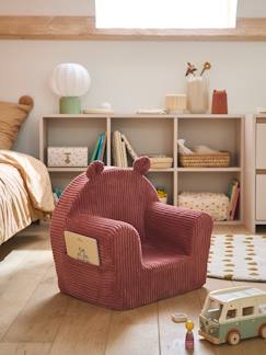 Chambre et rangement-Chambre-Fauteuil en velours ourson
