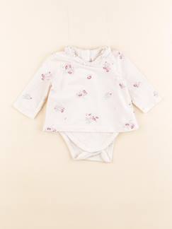 Seconde main-Fille-Body tee-shirt - 1 mois
