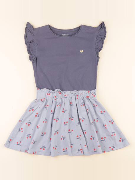 Robe - 8 ans Bleu 1 - vertbaudet enfant 