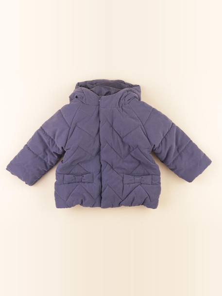 Manteau doublure amovible - 18 mois Bleu 1 - vertbaudet enfant 