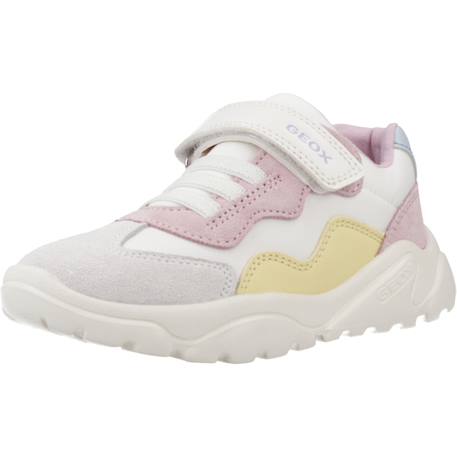 Baskets enfant fille en textile Blanc c1138 4 - vertbaudet enfant 