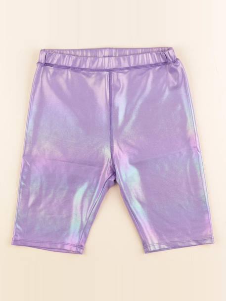 Legging court - 10 ans Violet 1 - vertbaudet enfant 