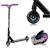 Trottinette acrobatique whizz jusqu’à 100 kg avec guidon large et roulements abec-9 Black carbon multicolor 1 - vertbaudet enfant 