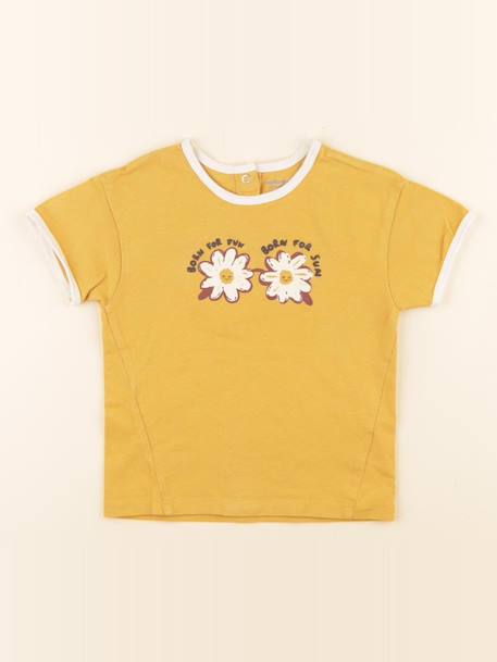 Tee-shirt - 24 mois Jaune 1 - vertbaudet enfant 