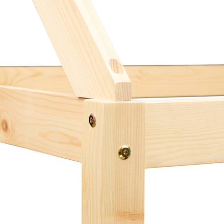 Lit cabane superposé en pin - boscoco Beige 4 - vertbaudet enfant 