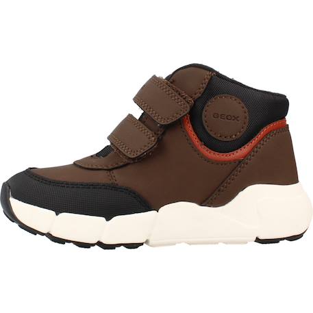 Baskets enfant garçon Bleu c4j2t+Marron c6r6b 8 - vertbaudet enfant 