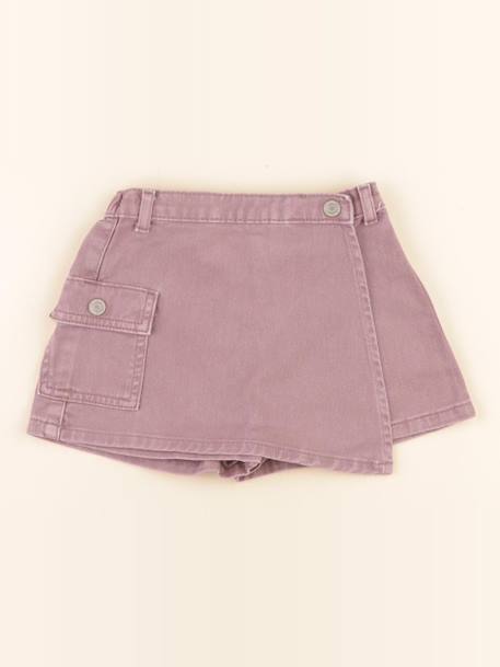 Jupe short - 4 ans Violet 1 - vertbaudet enfant 