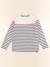 Pull - 14 ans Blanc, bleu 1 - vertbaudet enfant 