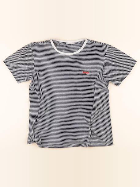 Tee-shirt grossesseallaitement - 34 à 36 Blanc, bleu 1 - vertbaudet enfant 