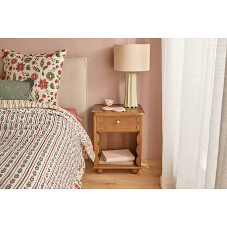 Table de chevet rectangulaire avec tiroir - mona Marron 5 - vertbaudet enfant 