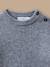 Pull en laine mérinos bébé Bleu+Gris chine 4 - vertbaudet enfant 