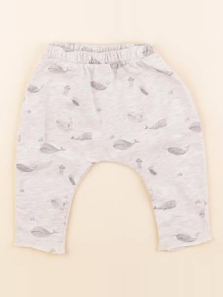 Sarouel - 3 mois Gris 1 - vertbaudet enfant 