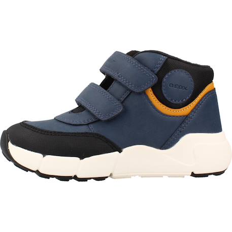 Baskets enfant garçon Bleu c4j2t+Marron c6r6b 2 - vertbaudet enfant 