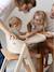 Chaise haute Evoclick 5 en 1 sable 2 - vertbaudet enfant 