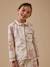 Pyjama fille esprit toile de jouy Jouy bordeaux 1 - vertbaudet enfant 