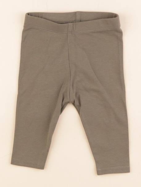 Legging doublé - 3 mois Vert 1 - vertbaudet enfant 