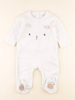 Seconde main-Fille-Pyjama velours - 12 mois