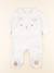 Pyjama velours - 12 mois Blanc 1 - vertbaudet enfant 